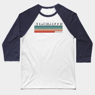 Yosemite California Baseball T-Shirt